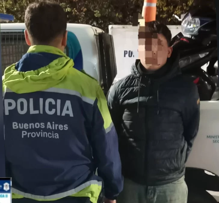 Intento evadir un control vehicular: fue atrapado y reducido