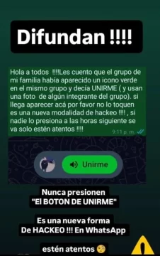 Nueva función de WhatsApp confundió y alertó a los usuarios creyendo que era posible estafa