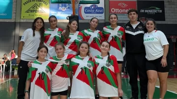 Las chicas de Centro Vasco tuvieron su cita provincial este fin de semana