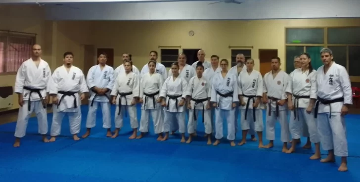 Rosa Parson participó de un Seminario Internacional “Unidos por el Karate”