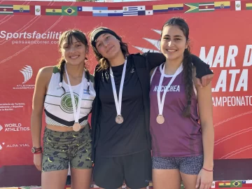 Todos los resultados y medallas de atletas necochenses en el Provincial U18 y U23