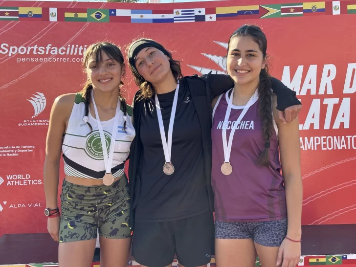 Todos los resultados y medallas de atletas necochenses en el Provincial U18 y U23