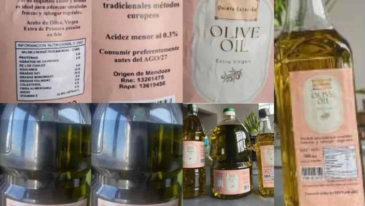 ANMAT prohibió la venta y consumo de un aceite de oliva para “proteger la salud de los ciudadanos”