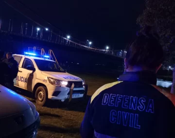Un hombre de unos 50 años se quitó la vida esta madrugada en cercanías del Puente Colgante