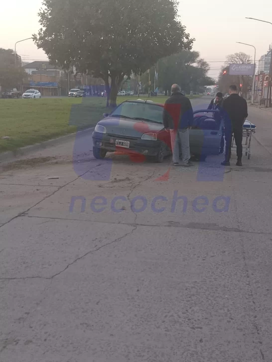 Choque en Avenida 59 y 76 deja un herido