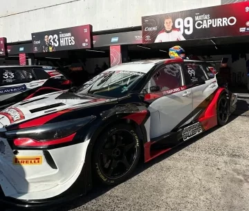 Séptimo puesto para el necochense Matías Capurro en la 2da fecha del TC 2000