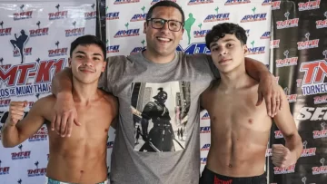 Necochenses participaron de otra fecha del Torneo Provincial de Muay Thai