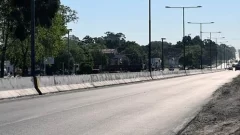 Ruta 88: despistó con su moto y se encuentra internado en grave estado