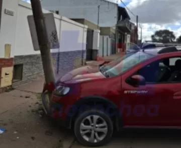 Choque en Quequén: conductor con alcoholemia positiva