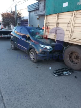 Accidente de tránsito en calle 69: el conductor no pudo hacer la alcoholemia