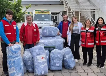 La Cruz Roja entregó kits de protección al Hospital