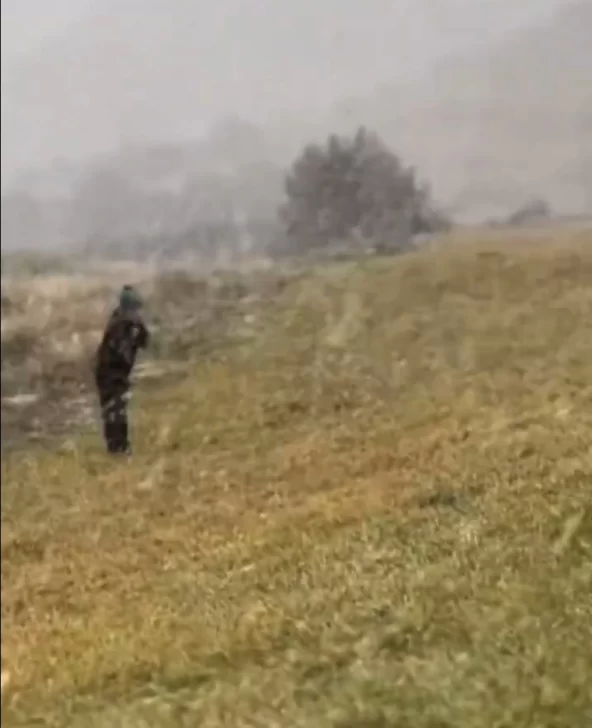 Primeros reportes de nieve: el aire polar ya avanza sobre el sudoeste bonaerense