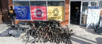 Clausuraron un comercio y secuestran gran cantidad de autopartes