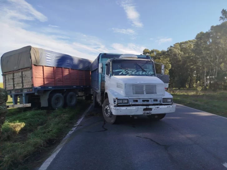“El hombre se arrojó contra el camión”