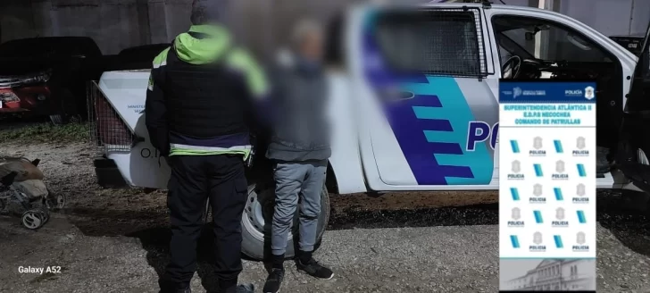 Intento de robo en Quequén: detienen a un hombre tras sustraer bolsas de cemento