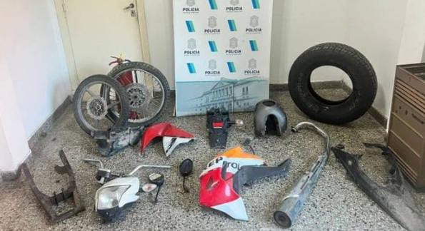 Aprehendido tras allanamiento por robo de moto y tenencia de estupefacientes