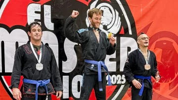 Medalla de plata para Necochea en el Argentino de Jiu Jitsu de la mano de Miguel Donovan