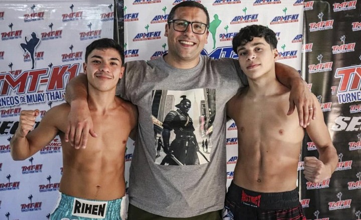 Dos necochenses vuelven al ring de Muay Thai este domingo en Villa Crespo