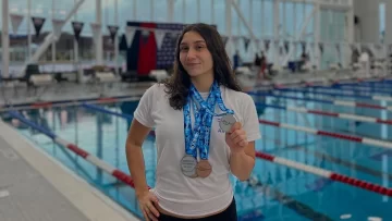 De Necochea al mundo: Guada Angiolini cosechó cinco medallas y un título en Estados Unidos