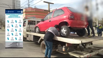 Circulaba con licencia falsa, el auto sin VTV y  modificado