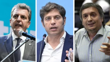 Axel Kicillof, Sergio Massa y Máximo Kirchner se reunieron en La Plata a 48 horas del cierre de alianzas
