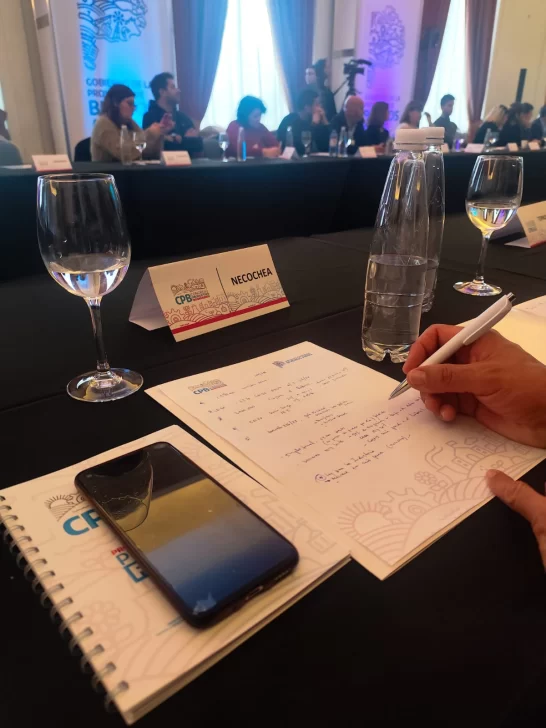 Necochenses en el Consejo Productivo y asamblea turística de la Provincia