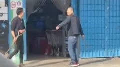 Increíble: discutió con el dueño del supermercado por una botella de agua y se agarraron a palazos