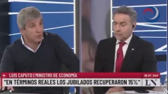 Luis Caputo aseguró que los jubilados con aportes cobran cerca de $900.000 en promedio