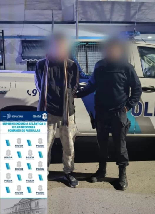 Violó la orden judicial y terminó detenido en la puerta de su expareja