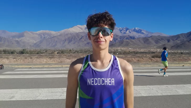 El necochense Tiago Rojas se prepara en la altura salteña