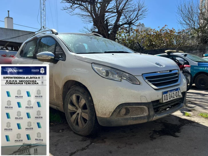 Andaba por el Barrio 9 de Julio con un auto robado