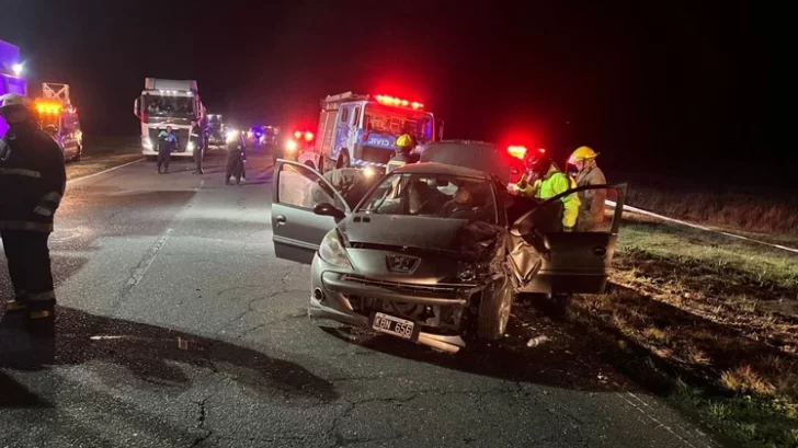 Grave accidente en Ruta 11: cinco heridos y dos perros muertos tras múltiple choque