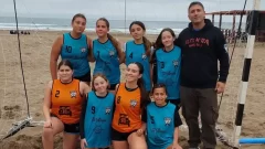 Las playas locales recibieron la etapa regional de los Bonaerenses en beach handball