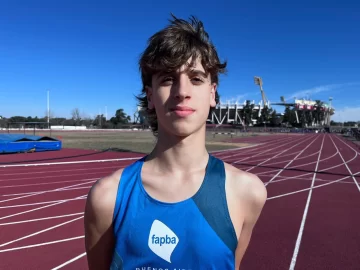 Buena experiencia para Fausto Marchetti en su primer Nacional de atletismo