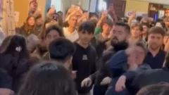 Video: así fue brutal pelea entre estudiantes libertarios y peronistas en la facultad