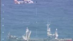 Video: el dramático rescate del tripulante de un barco pesquero que hizo Prefectura