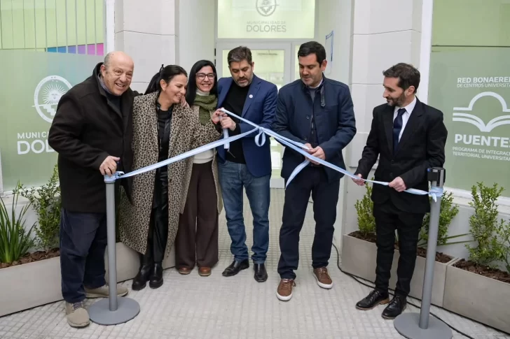 Programa Puentes: Andrea Cáceres participó del lanzamiento en Dolores