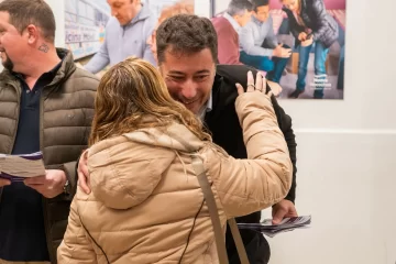 “La gente está cansada de las chicanas. Creo en la Necochea del sí, creo en hacer”,
