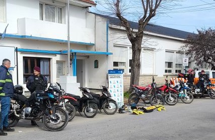 Secuestran motos que realizaban picadas: siete allanamientos