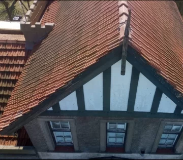 Repararon el techo de la Escuela de  Arte Municipal