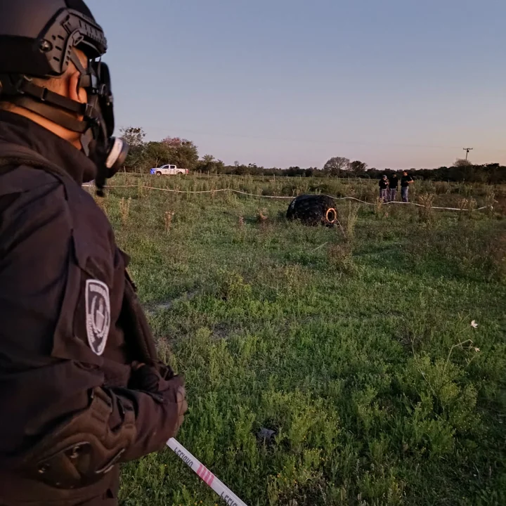 Confirmaron de qué se trata la chatarra espacial encontrada en un campo