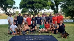 Necochea, cuna de campeones: criadores de Ovejero Alemán buscan coronarse en Santa Fe