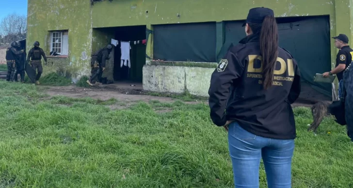 Sub DDI Lobería: secuestros tras allanamiento por hurto agravado