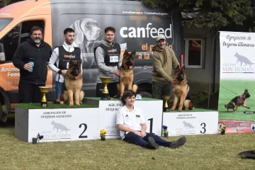 Los ovejeros alemanes siguen cosechando éxitos en el Torneo Nacional