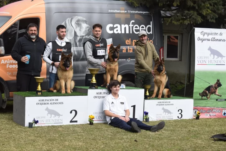 Los ovejeros alemanes siguen cosechando éxitos en el Torneo Nacional
