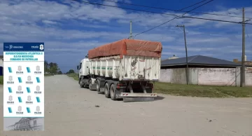 Fuerte choque en Quequén: deja un motociclista herido