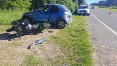 Accidente en ruta 11: un hombre herido tras un violento impacto