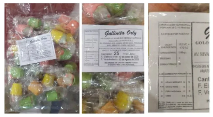 ANMAT prohibió una conocida golosina por ser un “producto falsamente rotulado”