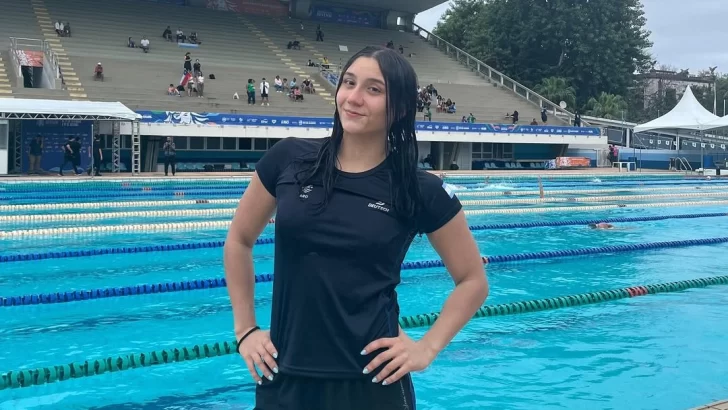 Guada Angiolini completó el Sudamericano de Río de Janeiro con otra medalla de plata