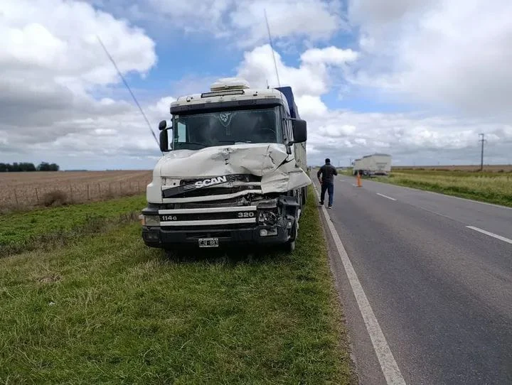Colisión en cadena sobre la Ruta 3 sin lesionados